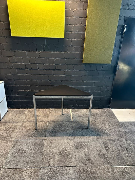 Dreiecktisch Schwarz Linoleum