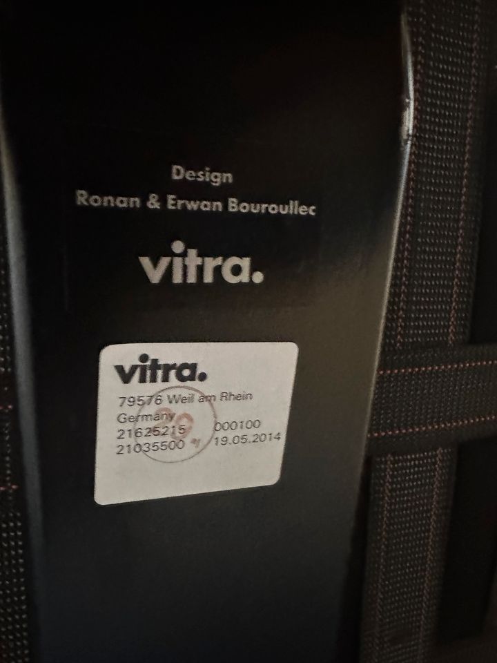 Vitra Alcove Highback 2-Sitzer Sofa rot