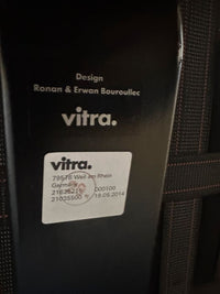 Vitra Alcove Highback 2-Sitzer Sofa rot