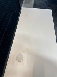 Schreibtisch höhenverstellbar, 120×60 cm, Weiß