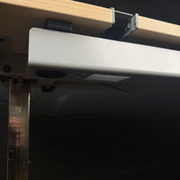 Steelcase Schreibtisch höhenverstellbar 160x80 cm | Gasdruckfeder | Ahorn
