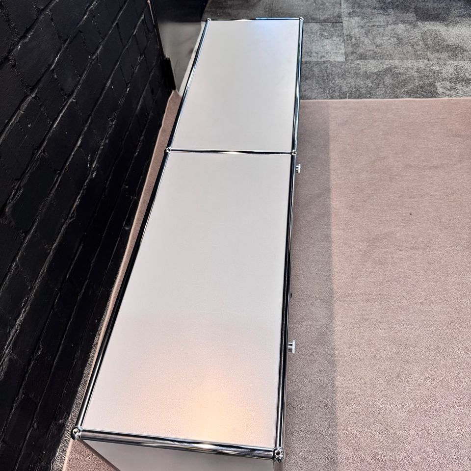 USM Haller Sideboard, Mattsilber