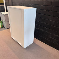 Kinnarps Sideboard 3 OH Weiß mit Rollladentür