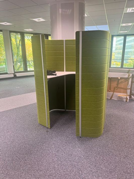 Workbay Stehhöhe Grün