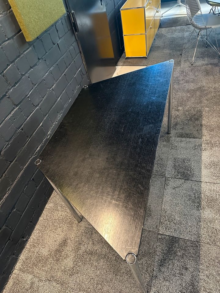 Trapeztisch Schwarz