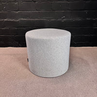 Softline Pouf Hocker, Hellgrau