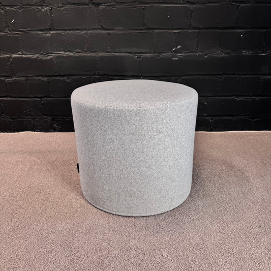 Softline Pouf Hocker, Hellgrau