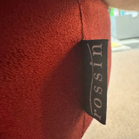 Rossin Design-Sessel Rot, Drehstuhl auf Rollen