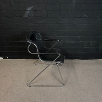 Castelli Penelope Chair – Drahtnetz-Besucherstuhl von Charles Pollock