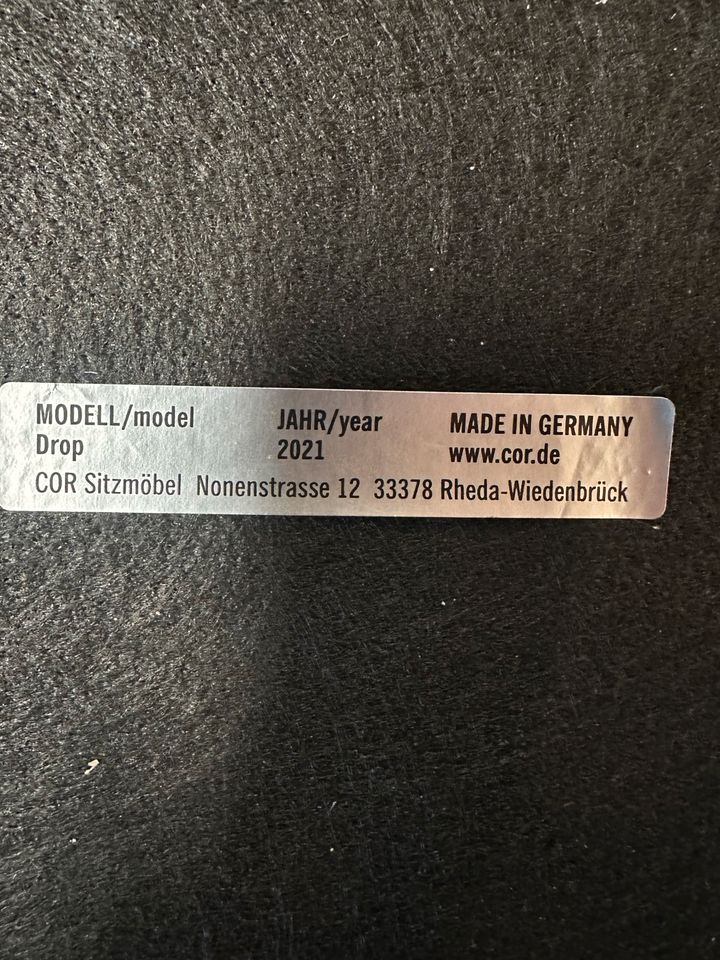 Drop Hocker Gelb
