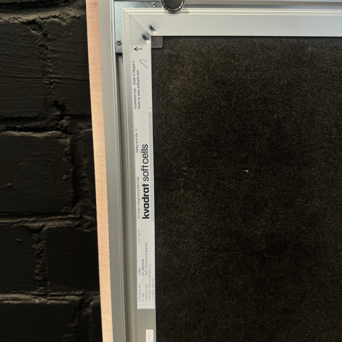 Kvadrat Soft Cells Akustikpaneel Altrosa (90cm x 60cm)