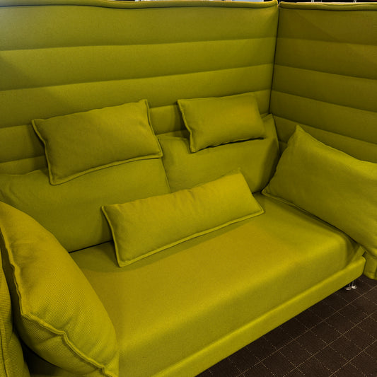 Vitra Alcove Sitzkissen 70x25cm in Apfelgrün