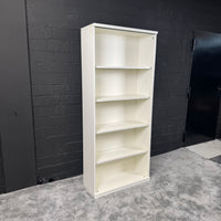 Weißes Büroregal / Aktenregal – 5 Ordnerhöhen – 183 × 80 × 30 cm