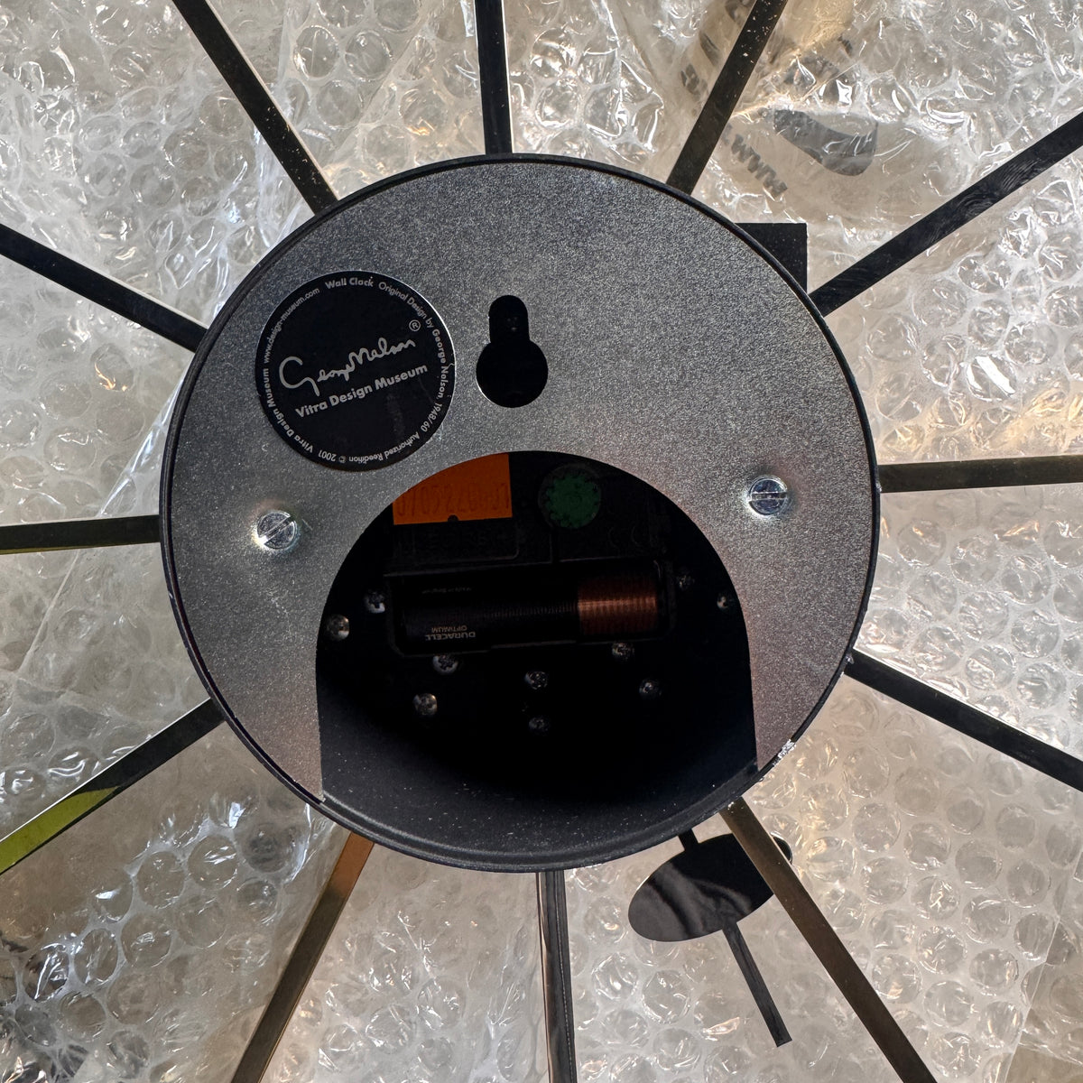 Vitra Star Clock – George Nelson Design-Wanduhr