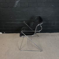 Castelli Penelope Chair – Drahtnetz-Besucherstuhl von Charles Pollock
