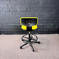Vitra Rookie High Bürostuhl gelb/pastellgrün