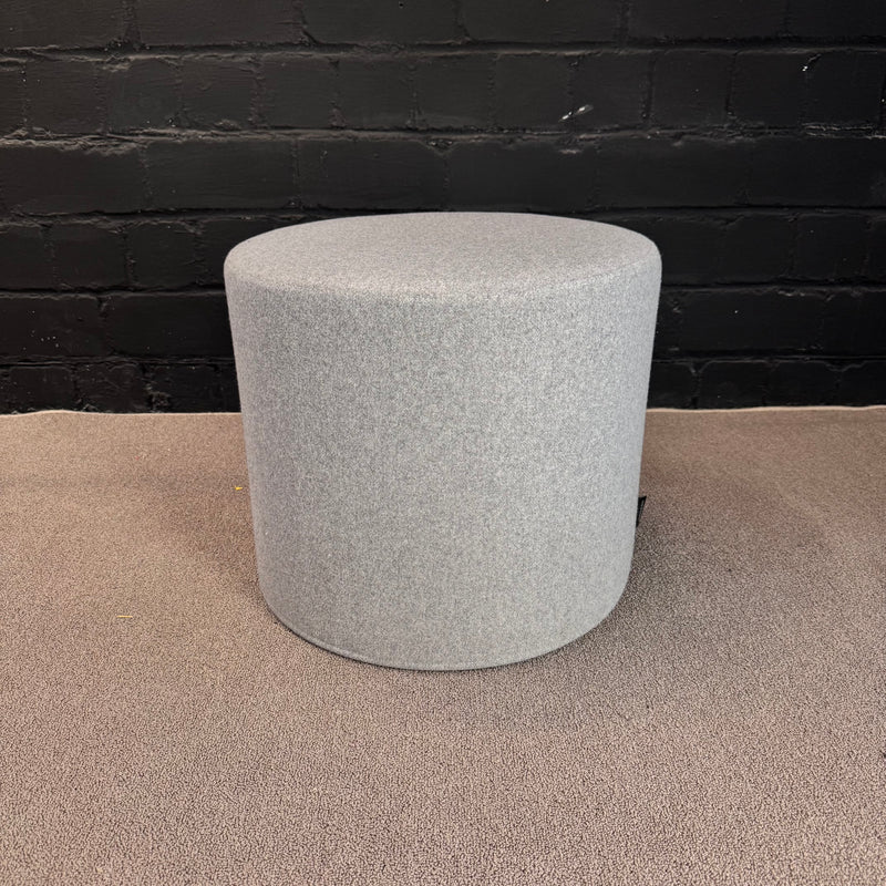 Softline Pouf Hocker, Hellgrau