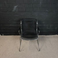 Castelli Penelope Chair – Drahtnetz-Besucherstuhl von Charles Pollock
