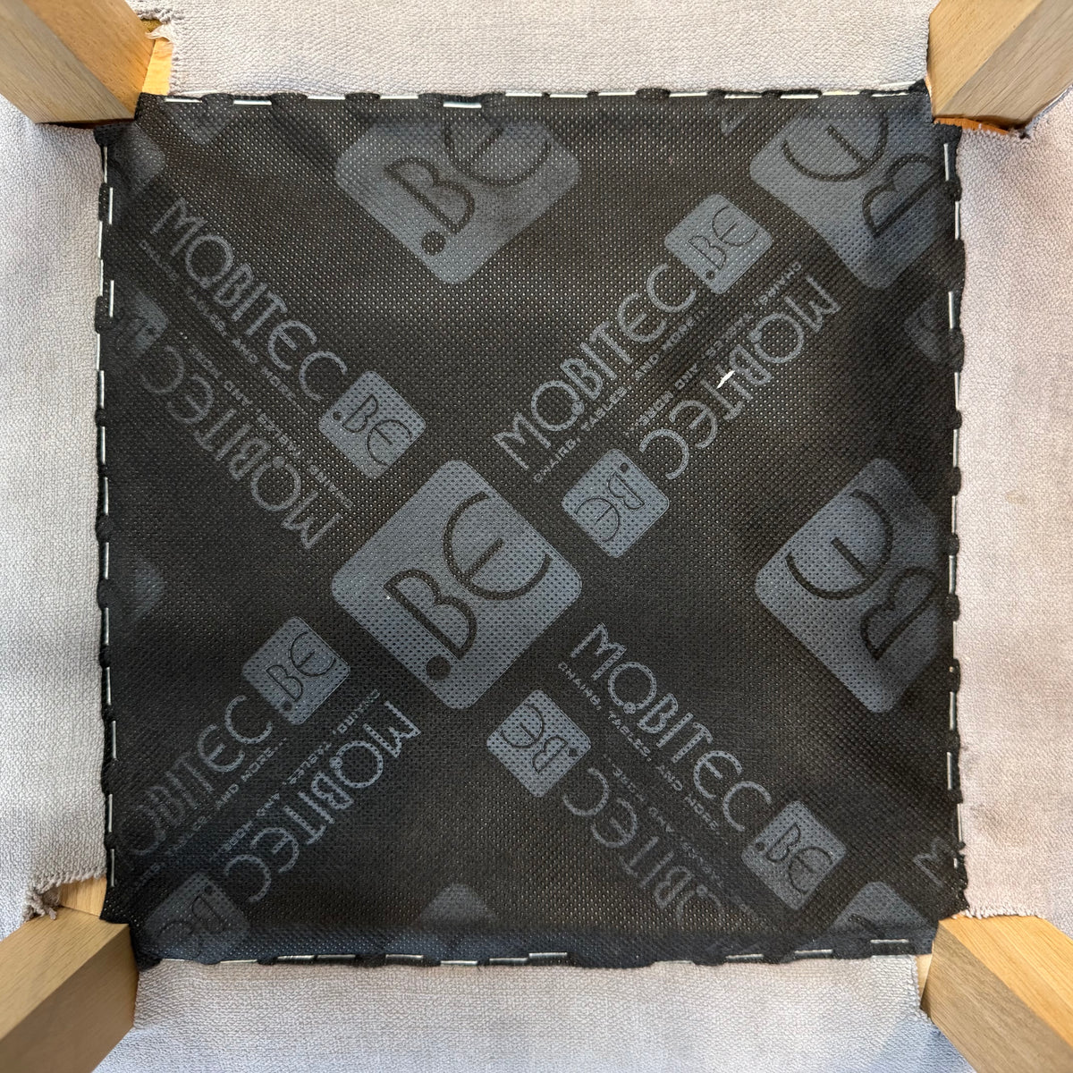 Mobitec Barhocker, Dunkelgrau/Melange, 46 × 50 × 95 cm