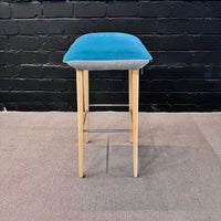 Mobitec Barhocker, Dunkelgrau/Melange, 46 × 50 × 95 cm
