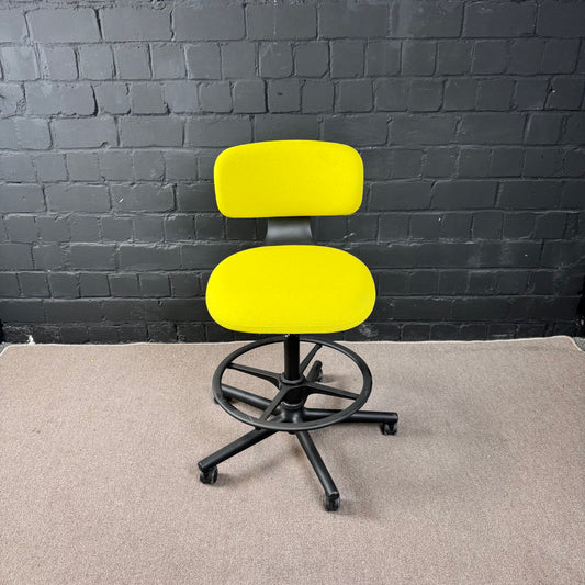 Vitra Rookie High Bürostuhl gelb/pastellgrün