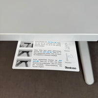 Steelcase Ology – Elektrisch höhenverstellbarer Schreibtisch | 120 × 80 cm | Weiß
