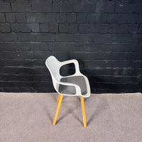 Vitra HAL Armchair Wood