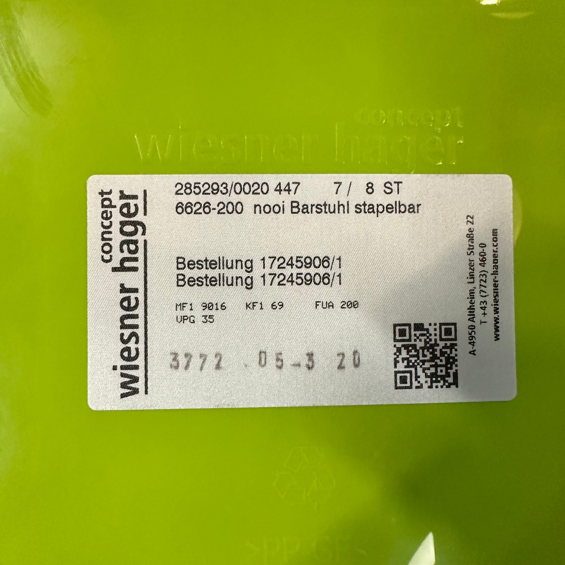Wiesner Hager Nooi Barhocker gebraucht - Ansicht 5