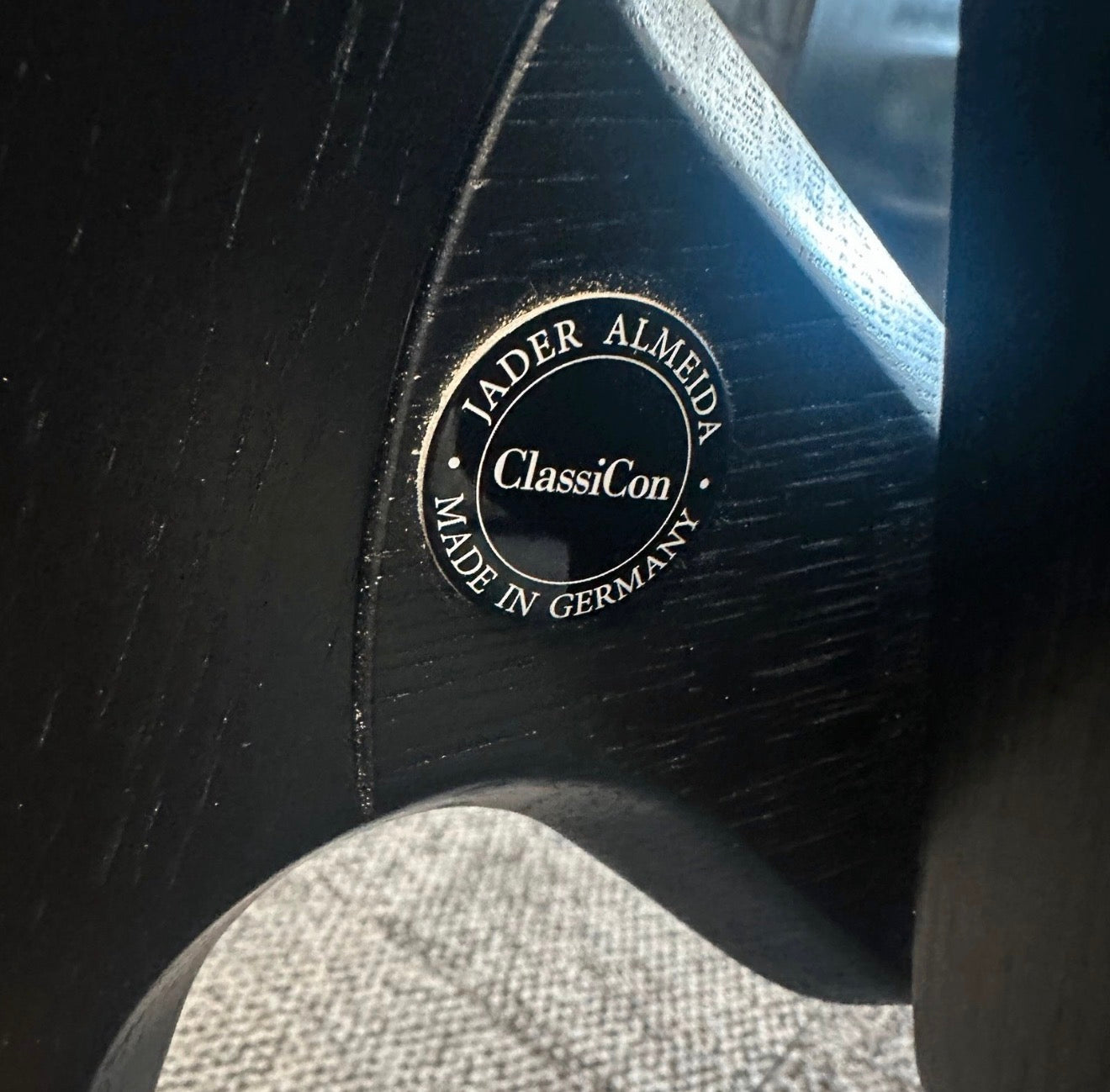 ClassiCon Euvira Schaukelstuhl Eiche schwarz gebraucht - Ansicht 4
