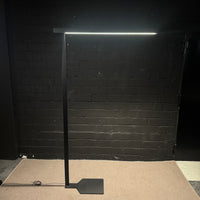 Occhio Mito terra – Exklusive LED-Bürostehleuchte / Stehlampen-Klassiker in Schwarz