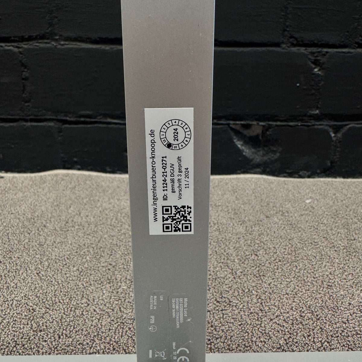Molto Luce System011 LED Büro-Stehleuchte