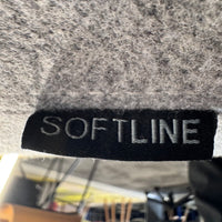 Softline Pouf Hocker, Hellgrau