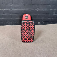 Dauphin Trendoffice Stehhilfe – Ergonomischer Stehsitz / Pendelhocker rot/schwarz