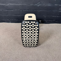 Dauphin Trendoffice Stehhilfe – Ergonomischer Stehsitz / Pendelhocker beige/schwarz