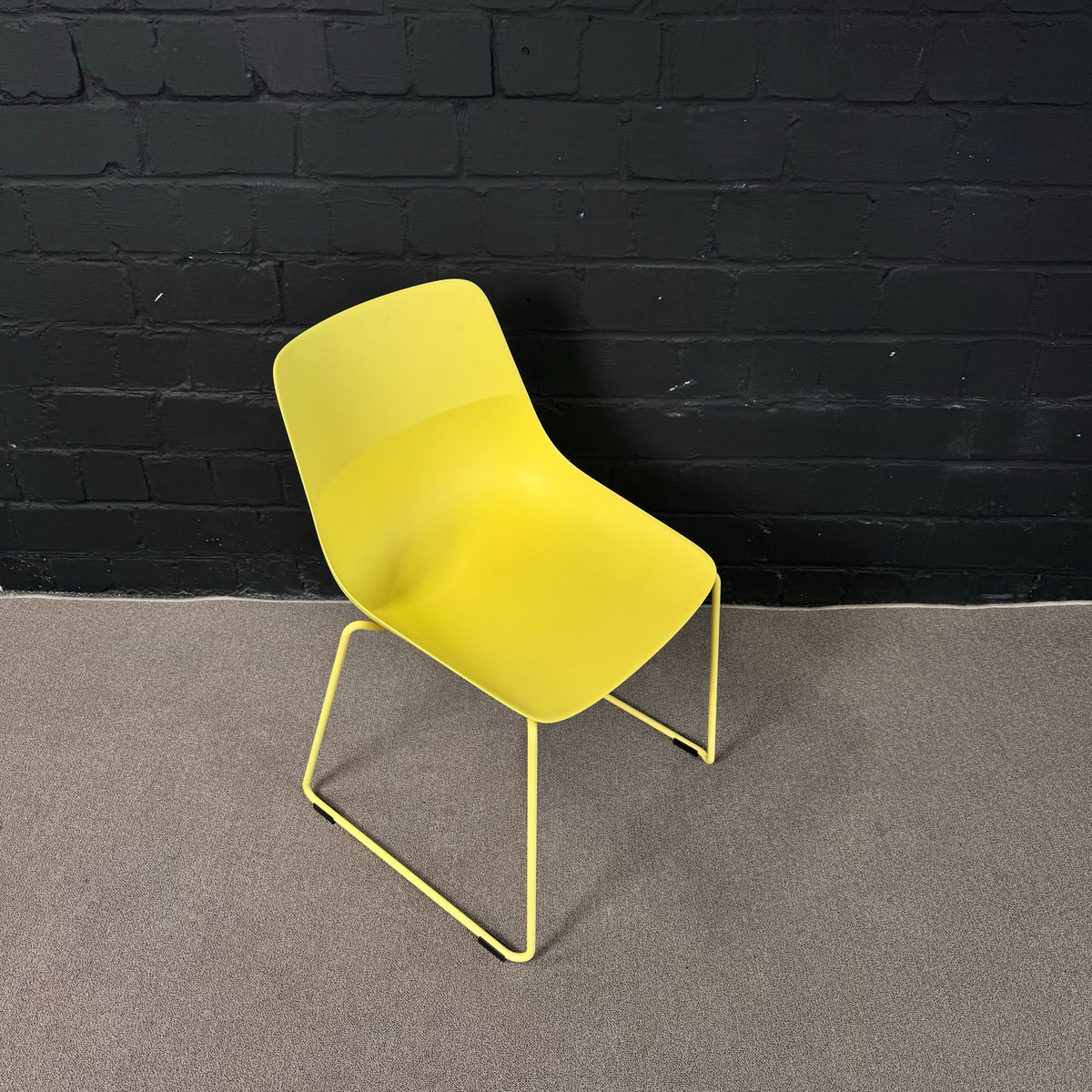 Vitra HAL Tube Designerstuhl, Gelb
