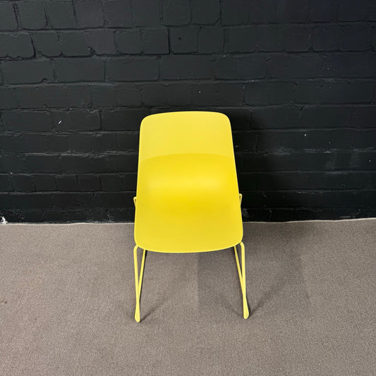 Vitra HAL Tube Designerstuhl, Gelb