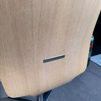 Klöber Konferenzdrehstuhl – Eleganter Schalenstuhl mit Holzrücken