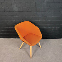 Torasen (The Senator Group) CLR60 Schalenstuhl – Eleganter Polsterstuhl mit Holzgestell