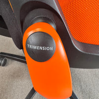 Wilkhahn IN 184/7 Trimension Bürostuhl | Orange/Schwarz | ergonomisch