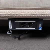 Steelcase Coalesse Lagunitas Doppel-Lounge-System – Zwei verbundene 3-Sitzer mit Akustikwand