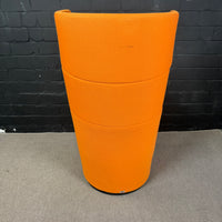 Bene Parcs Wing Chair – Akustik-Ohrensessel in Orange