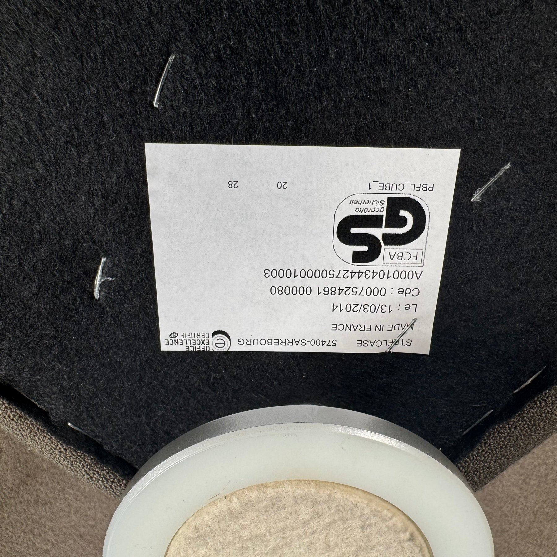 Steelcase Sitzwürfel – Gepolsterter Lounge-Hocker in Olivgrau