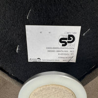 Steelcase Sitzwürfel – Gepolsterter Lounge-Hocker in Olivgrau