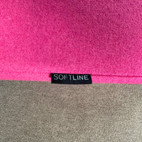 Softline Sitzwürfel – Farbenfroher Lounge-Pouf in Pink