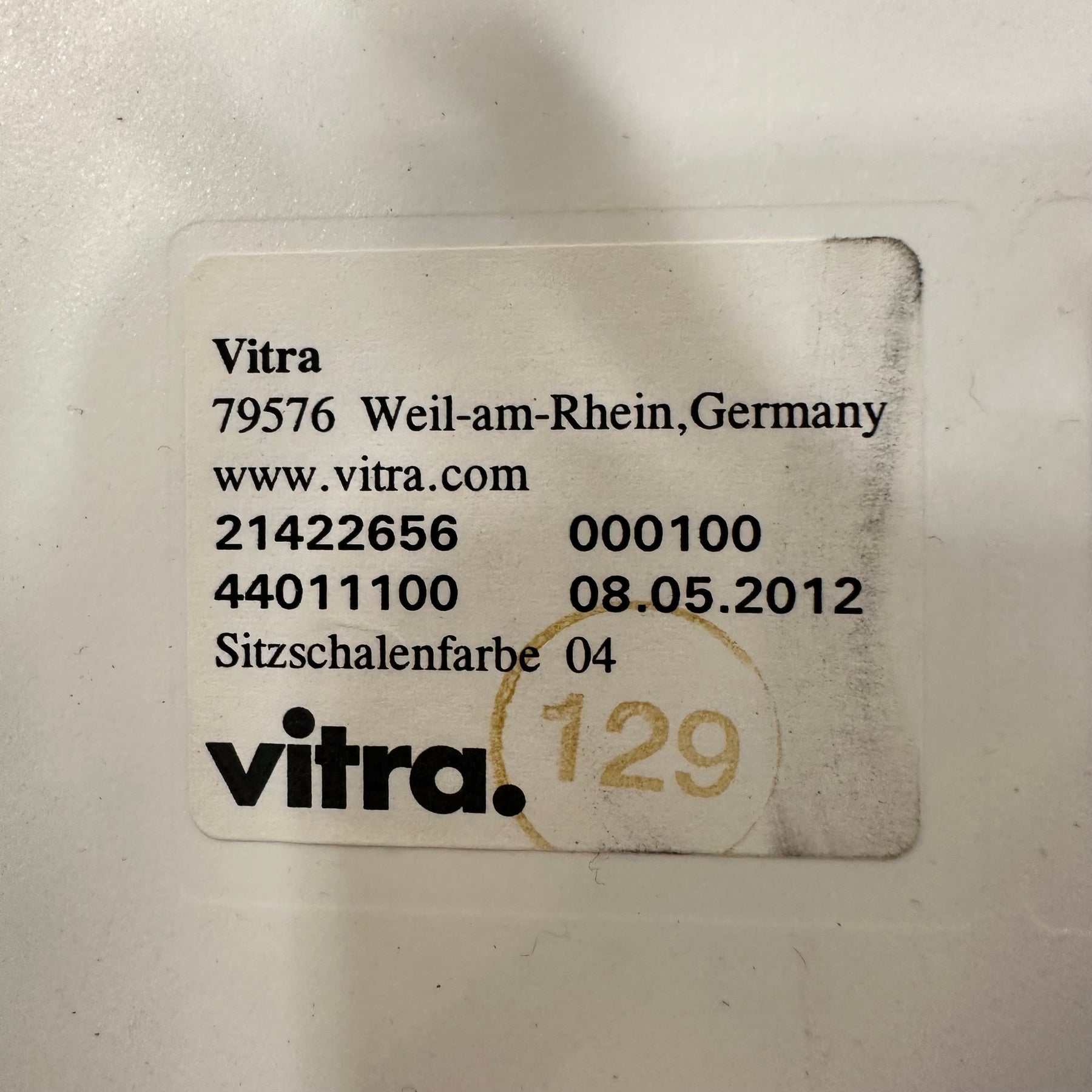 Vitra Eames Plastic Armchair DAR gebraucht - Ansicht 9