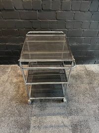 Servierwagen mit Rollen, 78×72 cm