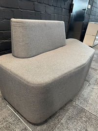 Loungebank Organic Office Grau