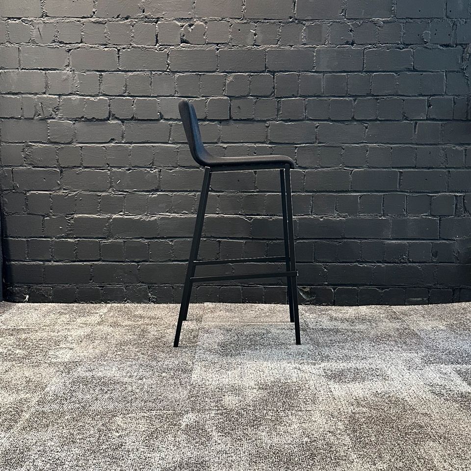 Barhocker Schwarz 82 cm Sitzhöhe