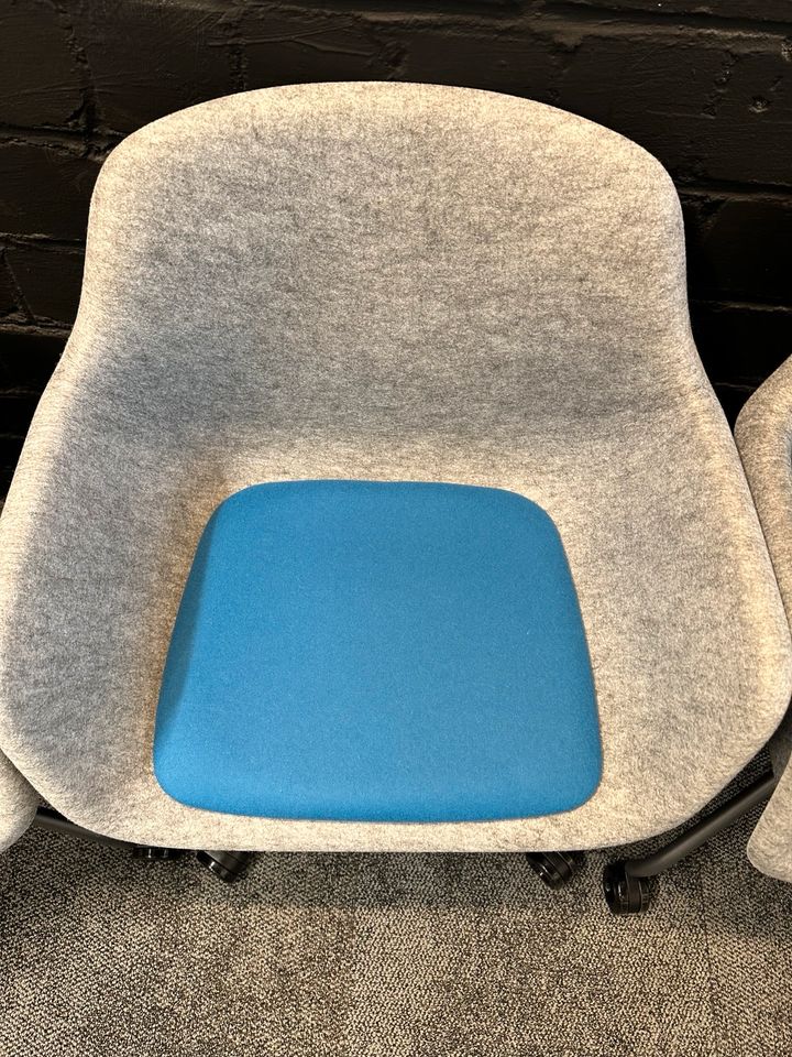Felt Stuhl Filz mit Rollen