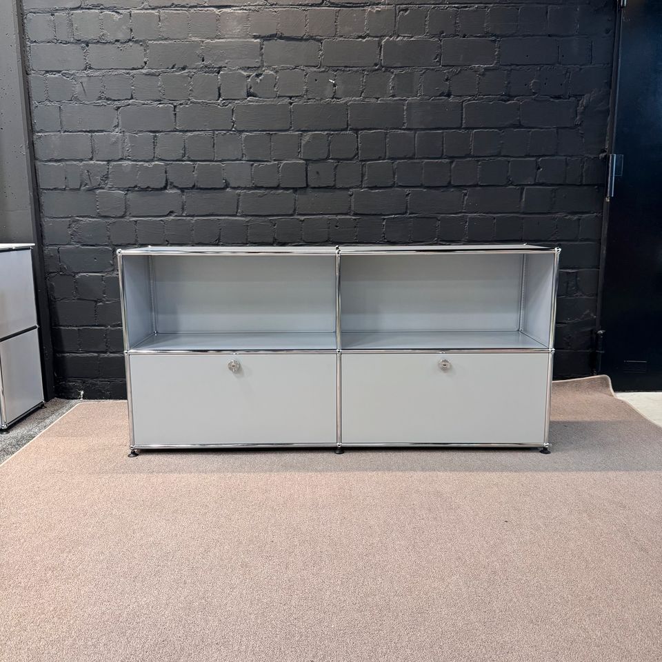 USM Haller Sideboard, Mattsilber